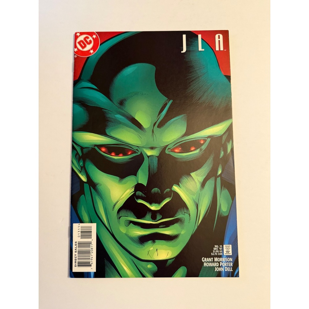 JLA #13 DC Comics 1997 Grant Morrison Howard Porter Martian Manhunter JLA Vol 1